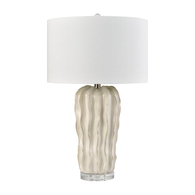 S0019-11140 - Genesee 27.5'' High 1-Light Table Lamp - White Glazed