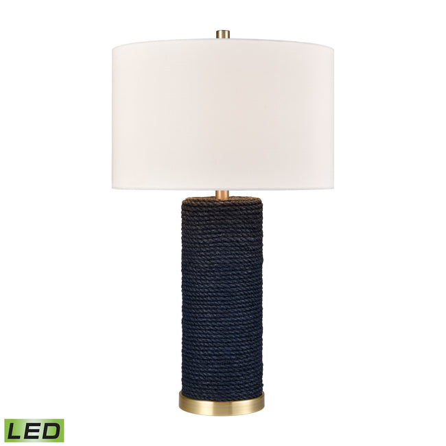 S0019-11145-LED - Sherman 27.5'' High 1-Light Table Lamp - Navy - Includes LED Bulb