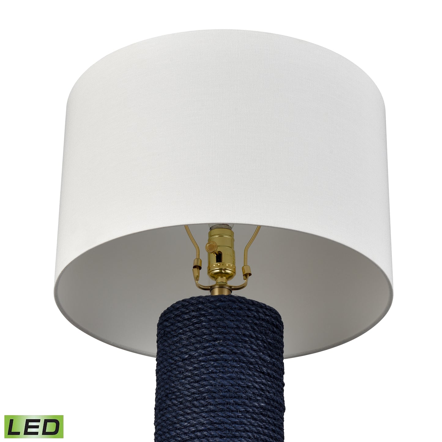 S0019-11145-LED - Sherman 27.5'' High 1-Light Table Lamp - Navy - Includes LED Bulb