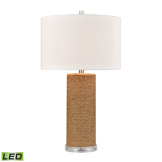 S0019-11146-LED - Sherman 27.5'' High 1-Light Table Lamp - Natural - Includes LED Bulb