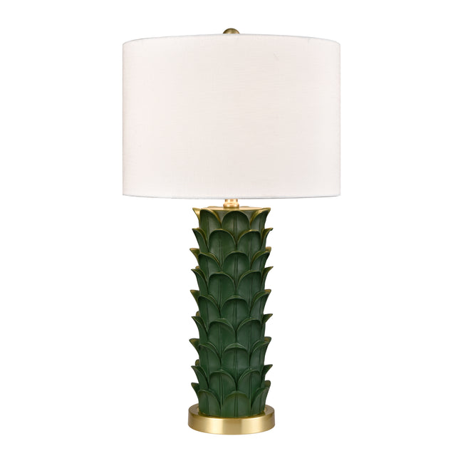 S0019-11152-LED - Beckwith 27'' High 1-Light Table Lamp - Dark Green - Includes LED Bulb