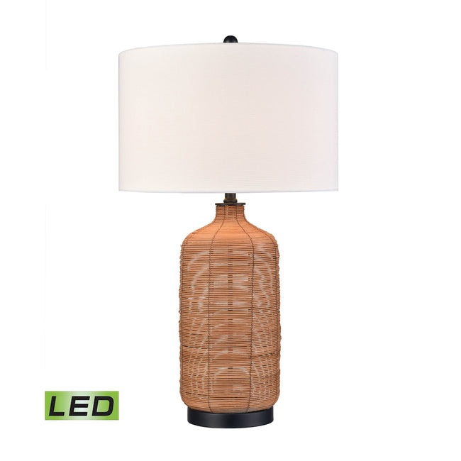 S0019-11170-LED - Euclid 30'' High 1-Light Table Lamp - Natural - Includes LED Bulb