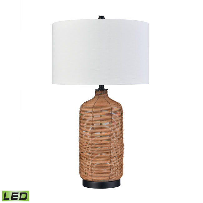 S0019-11170-LED - Euclid 30'' High 1-Light Table Lamp - Natural - Includes LED Bulb