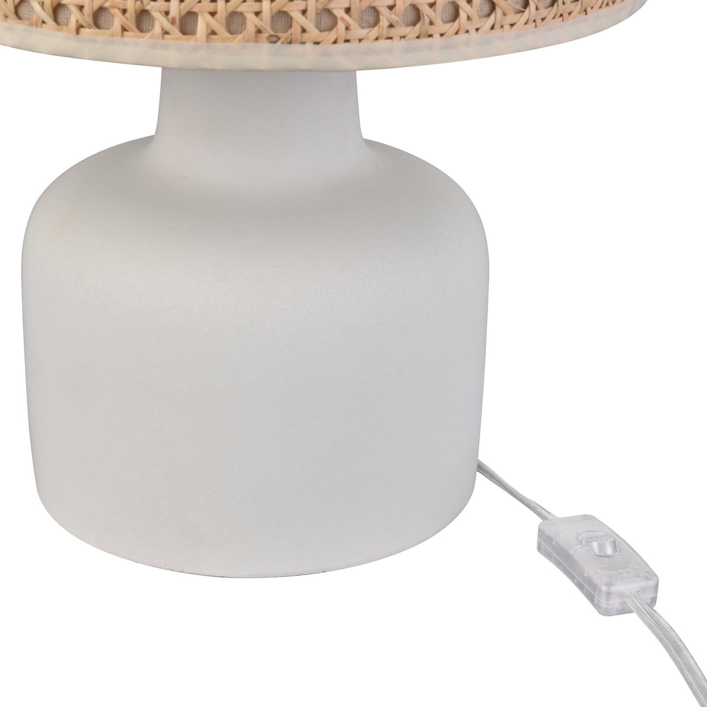 S0019-11174 - Rockport 17'' High 1-Light Table Lamp - Matte White