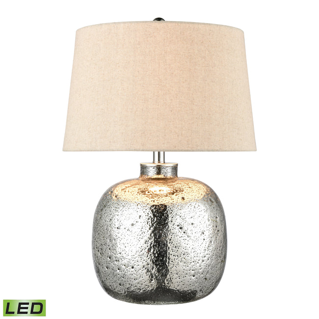 S0019-7980-LED - Cicely 24'' High 1-Light Table Lamp - Silver Mercury - Includes LED Bulb