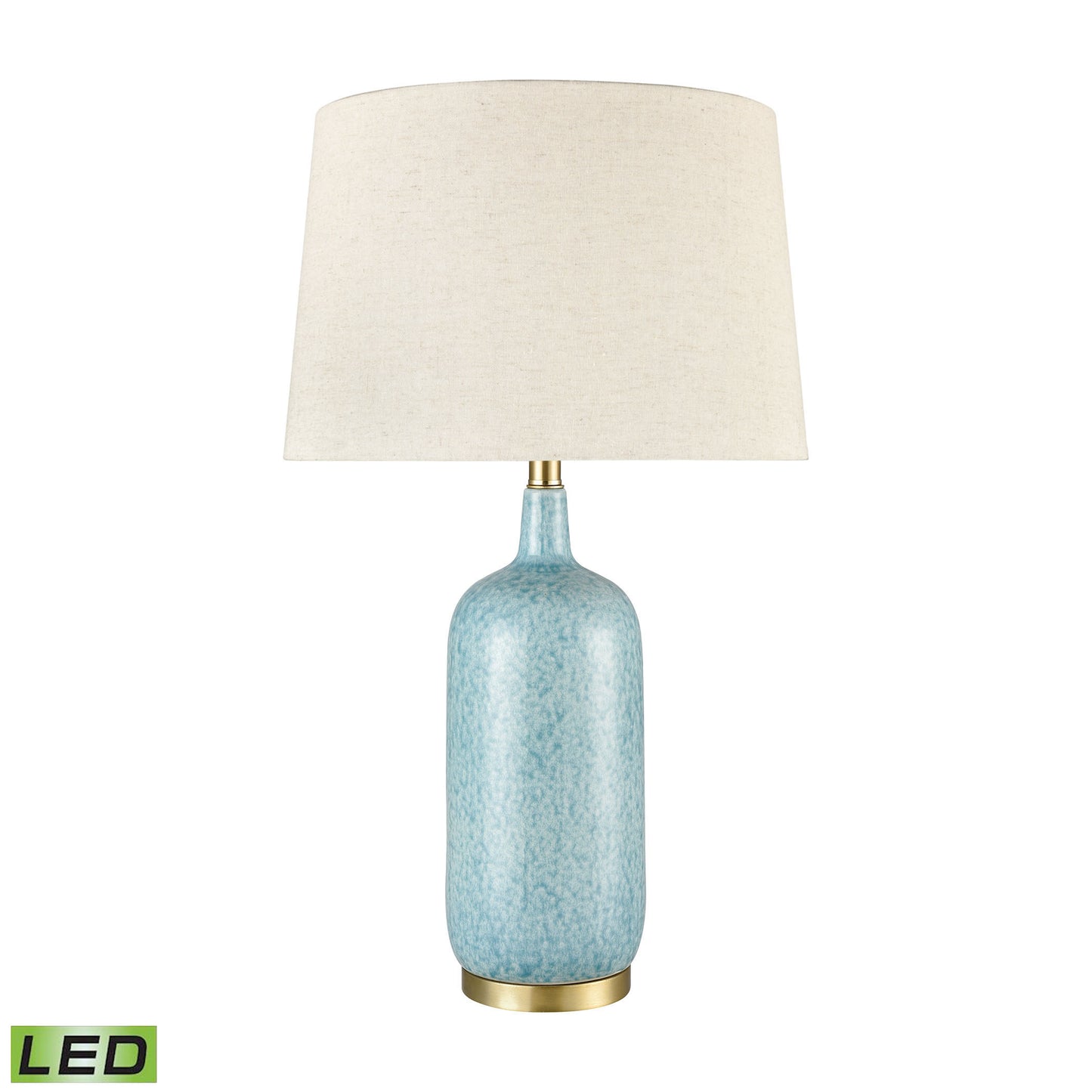 S0019-8007-LED - Port Isabel 28'' High 1-Light Table Lamp - Blue - Includes LED Bulb