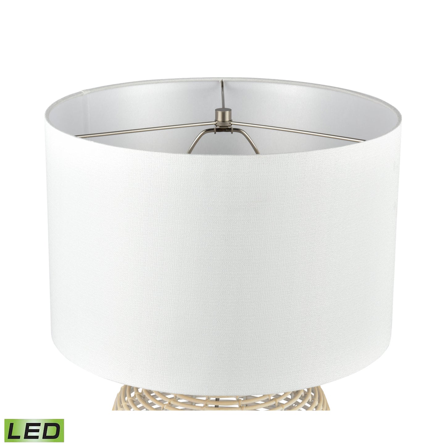 S0019-8016-LED - Crawford Cove 26'' High 1-Light Table Lamp - Natural - Includes LED Bulb