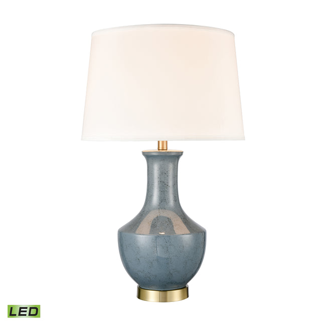 S0019-8022-LED - Nina Grove 28'' High 1-Light Table Lamp - Blue - Includes LED Bulb