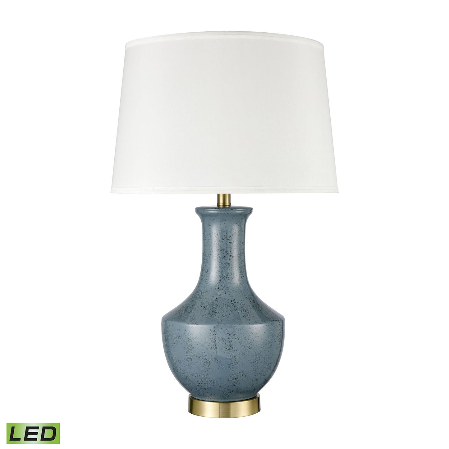 S0019-8022-LED - Nina Grove 28'' High 1-Light Table Lamp - Blue - Includes LED Bulb