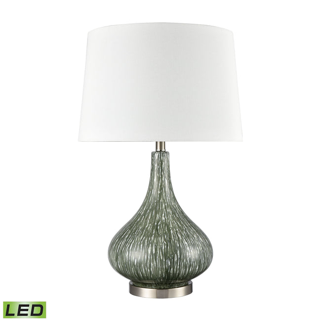 S0019-8070-LED - Northcott 28'' High 1-Light Table Lamp - Green - Includes LED Bulb