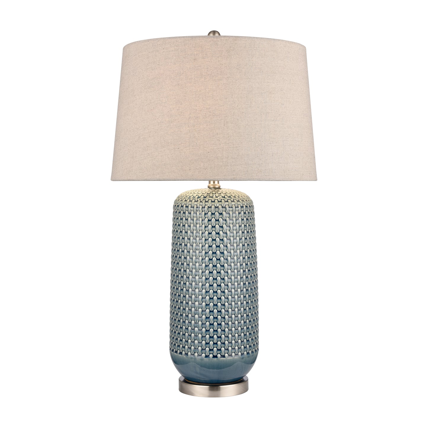 S0019-9484 - Dawlish Bay 31'' High 1-Light Table Lamp - Blue