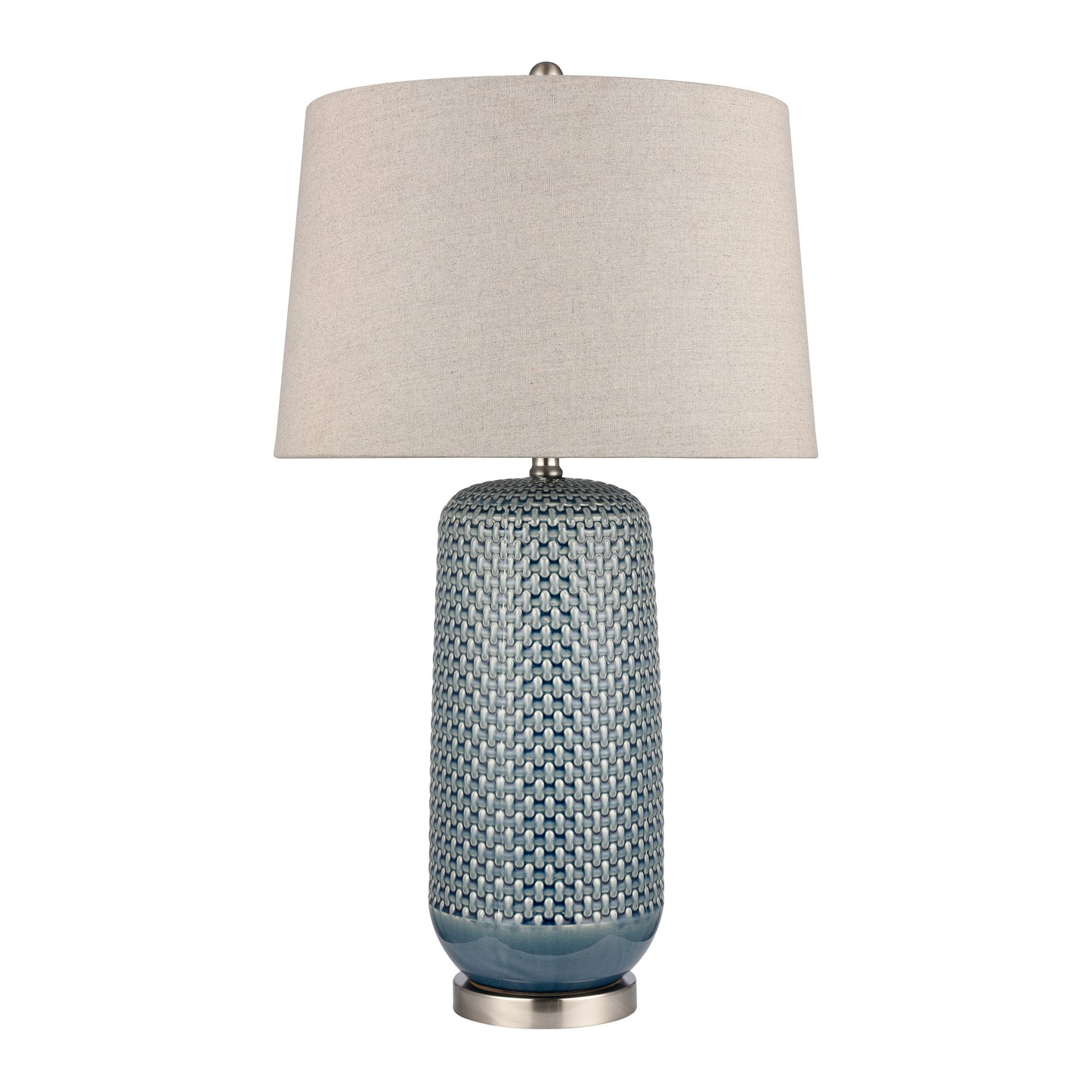 S0019-9484 - Dawlish Bay 31'' High 1-Light Table Lamp - Blue