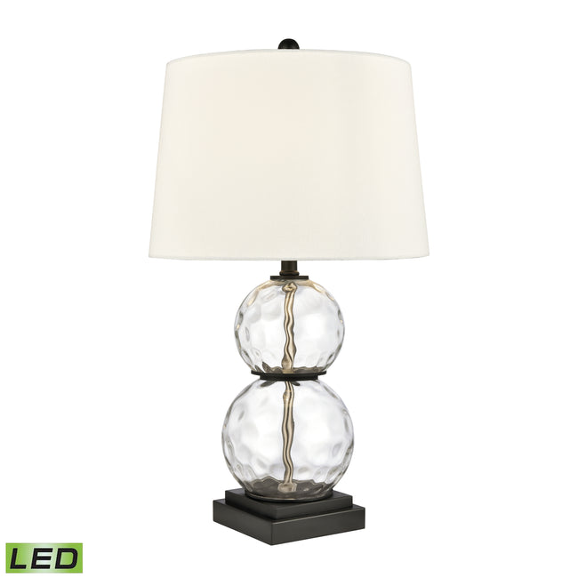 S0019-9485-LED - Forsyth 26'' High 1-Light Table Lamp - Clear - Includes LED Bulb