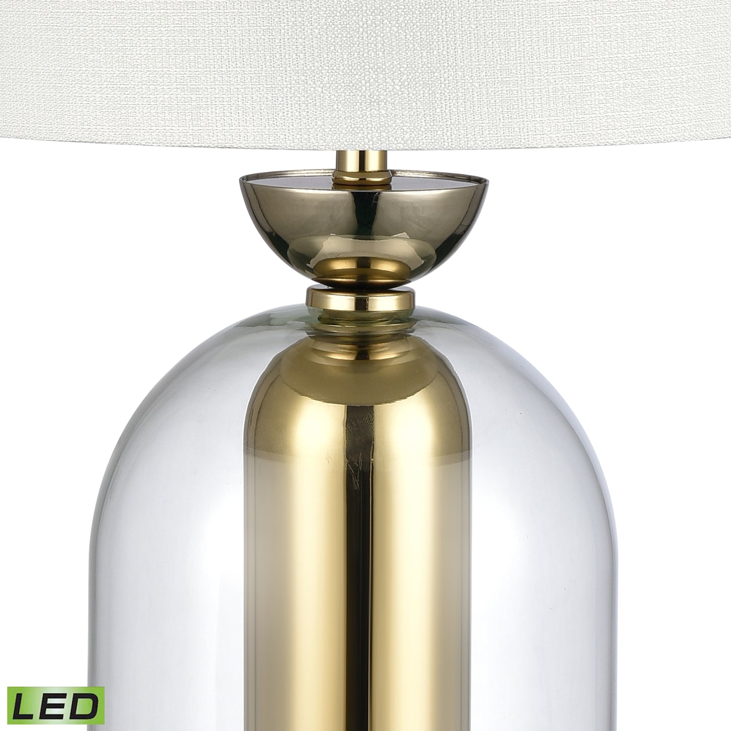 S0019-9506-LED - Park Plaza 21'' High 1-Light Table Lamp - Clear - Includes LED Bulb