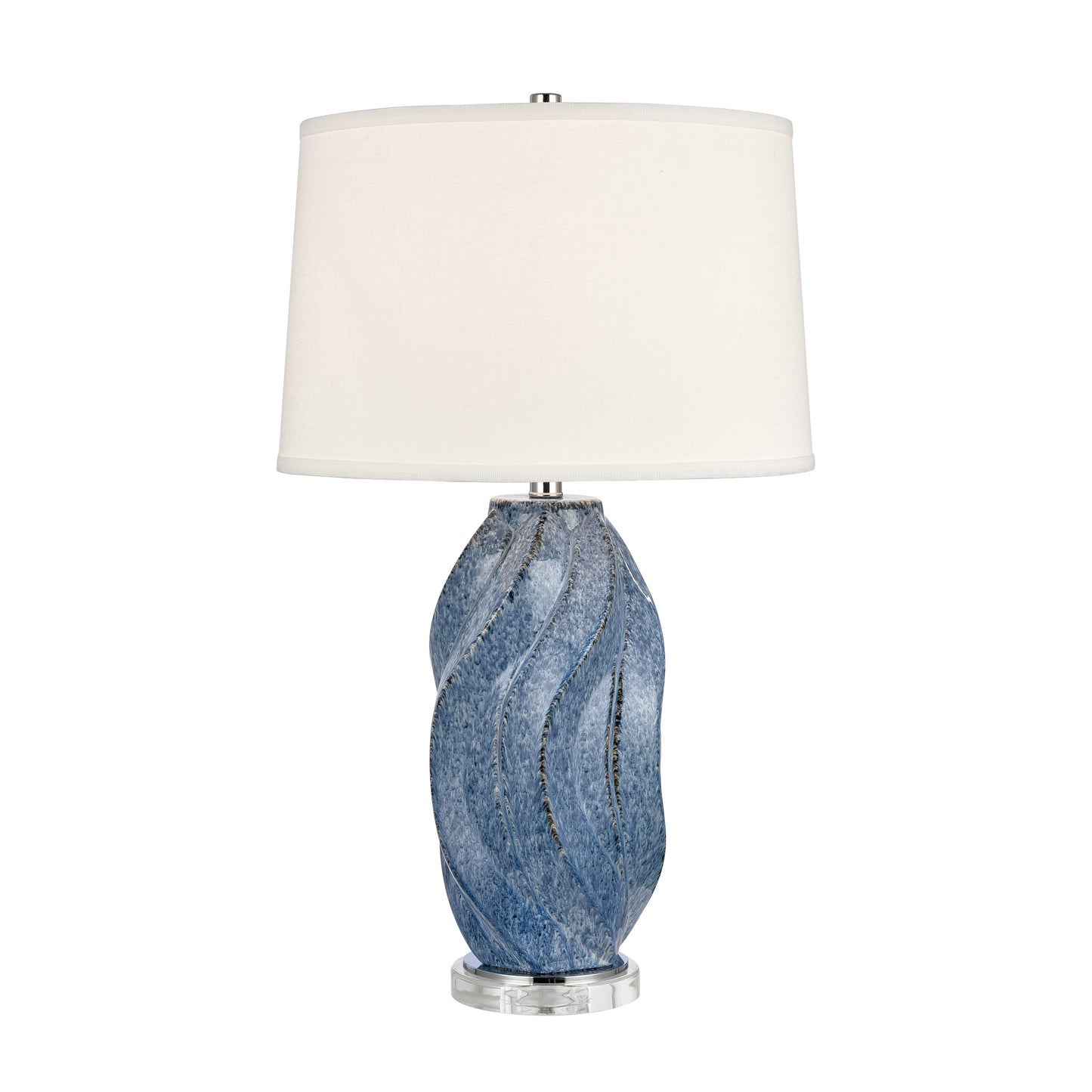 S0019-9538 - Blue Swell 28'' High 1-Light Table Lamp