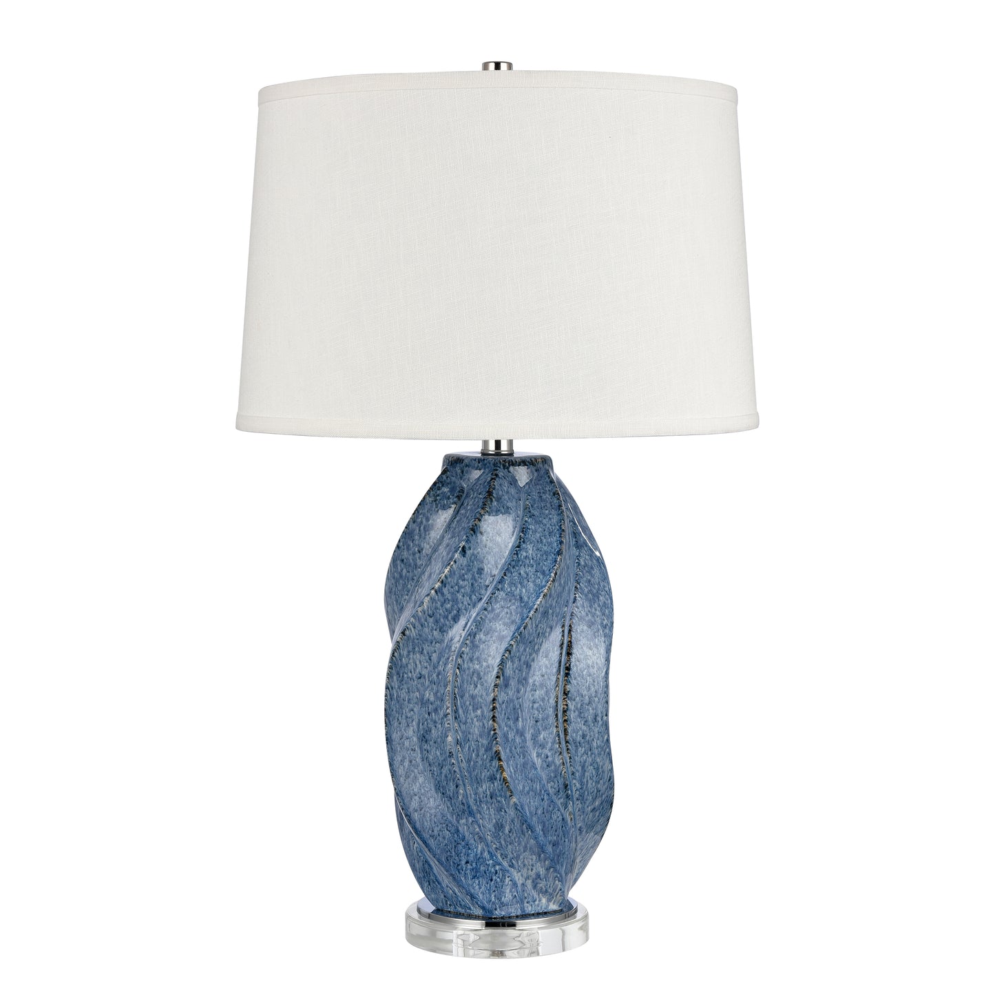 S0019-9538 - Blue Swell 28'' High 1-Light Table Lamp