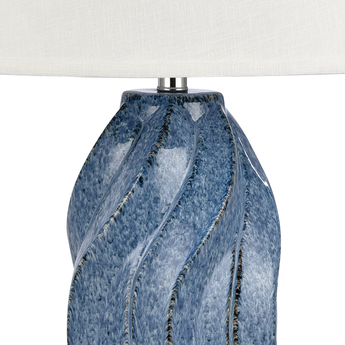 S0019-9538 - Blue Swell 28'' High 1-Light Table Lamp