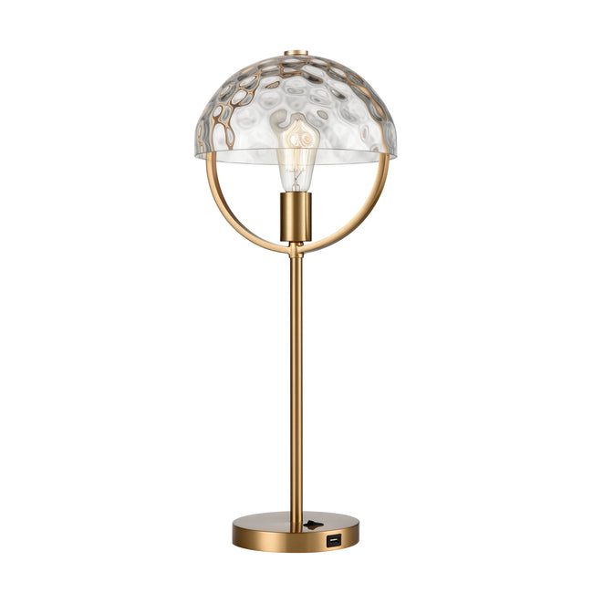 S0019-9562 - Parsons Avenue 24'' High 1-Light Desk Lamp - Aged Brass