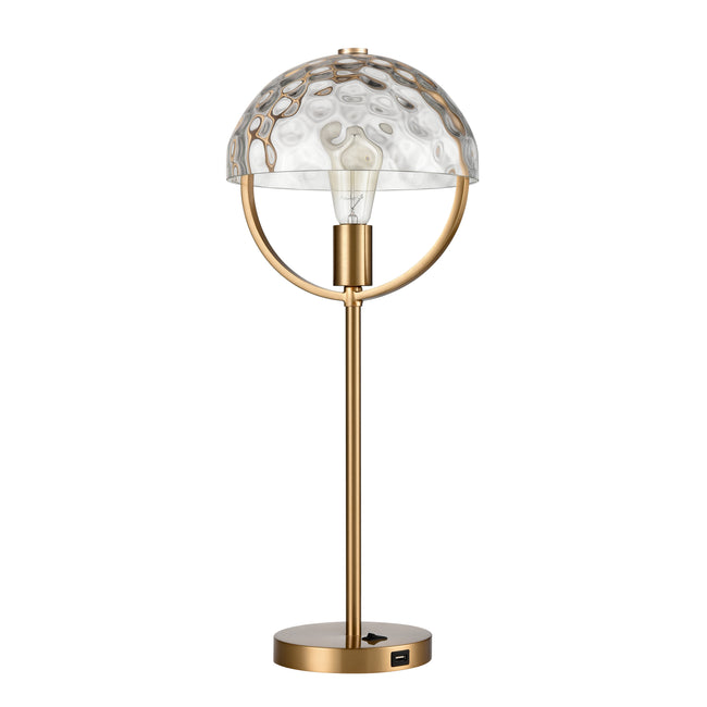 S0019-9562 - Parsons Avenue 24'' High 1-Light Desk Lamp - Aged Brass