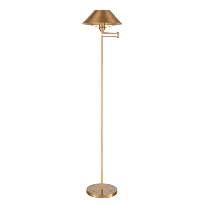 S0019-9604 - Arcadia 63'' High 1-Light Floor Lamp - Aged Brass