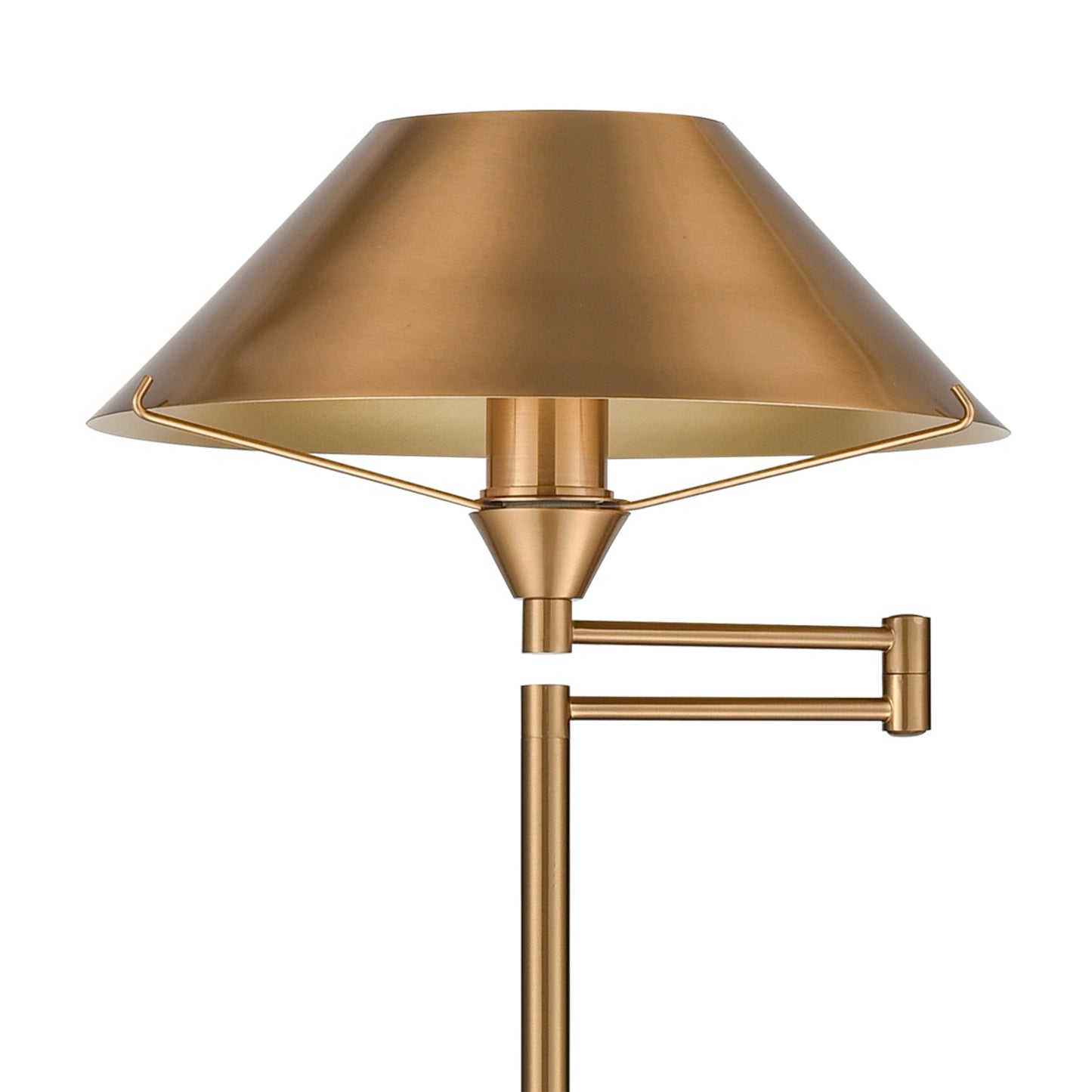 S0019-9604 - Arcadia 63'' High 1-Light Floor Lamp - Aged Brass