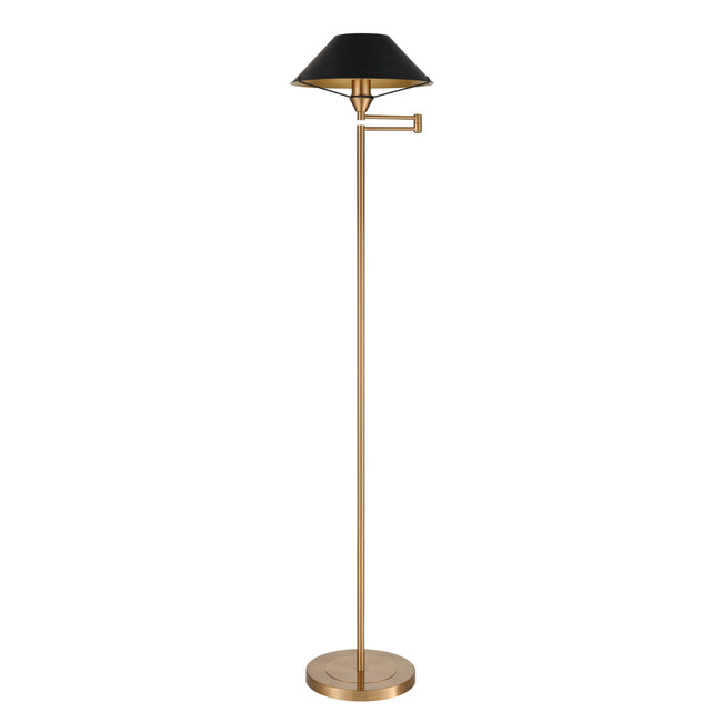 S0019-9605 - Arcadia 63'' High 1-Light Floor Lamp - Aged Brass