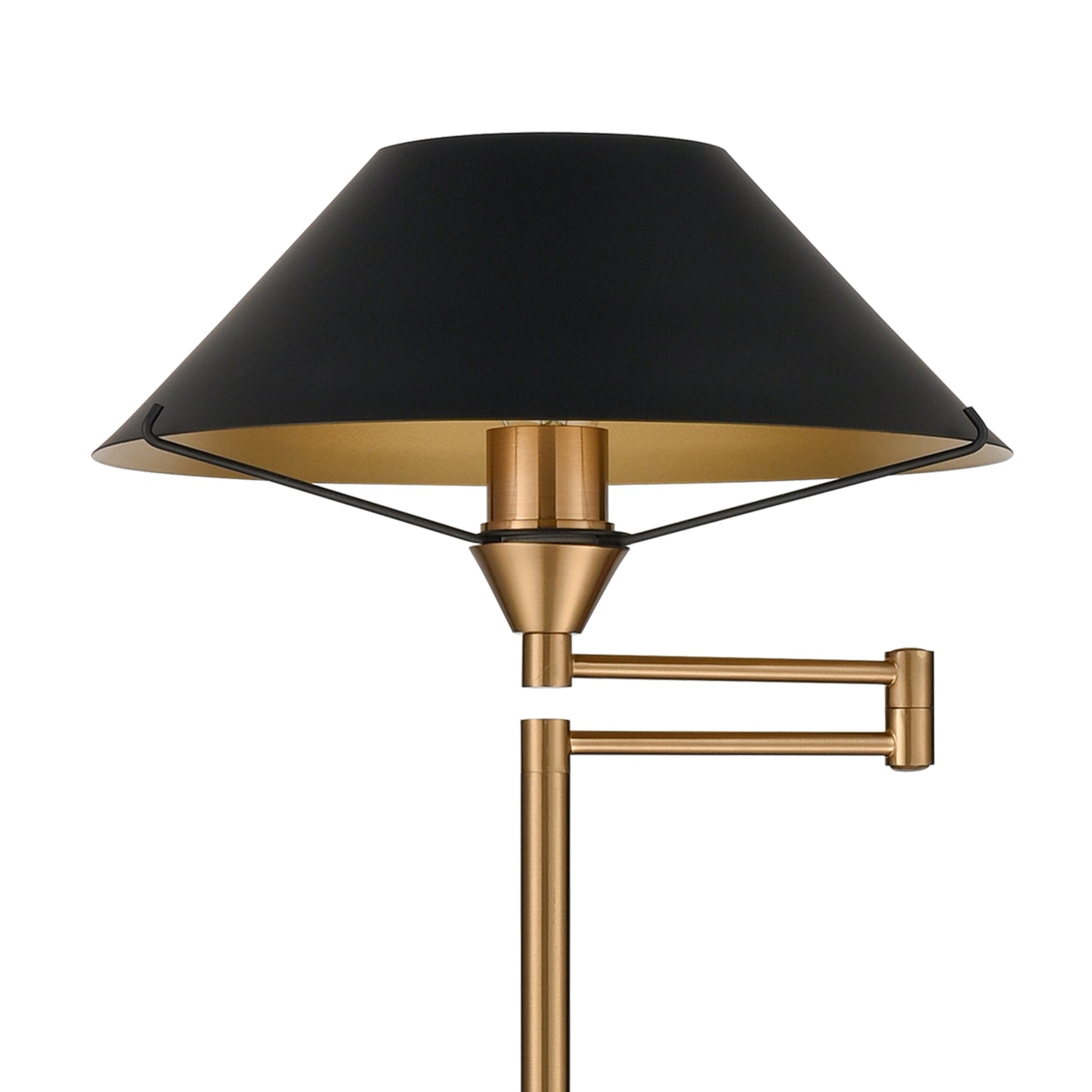 S0019-9605 - Arcadia 63'' High 1-Light Floor Lamp - Aged Brass