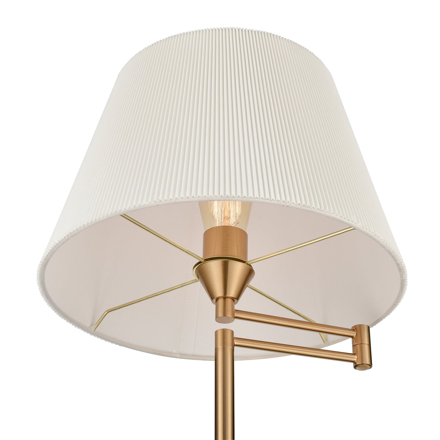 S0019-9606 - Scope 65'' High 1-Light Floor Lamp - Aged Brass