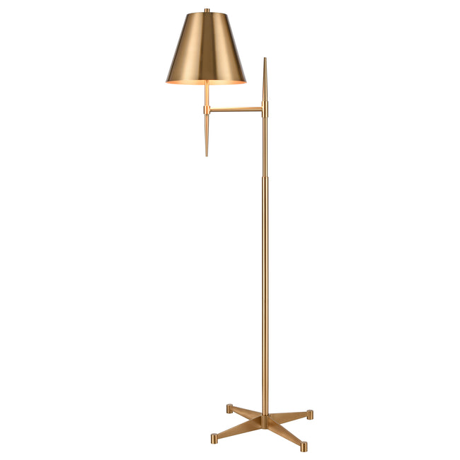 S0019-9607 - Otus 65'' High 1-Light Floor Lamp - Aged Brass