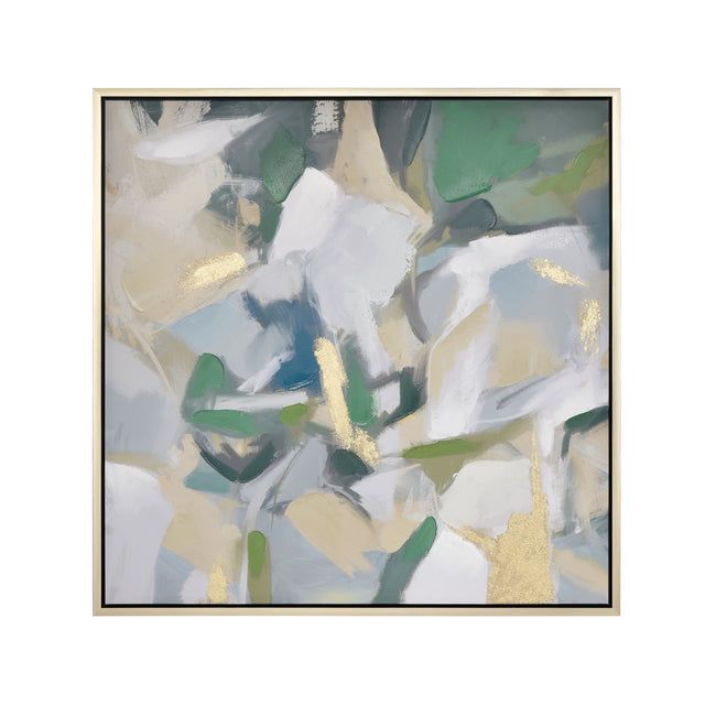 S0026-11319 - Verde Abstract Framed Wall Art