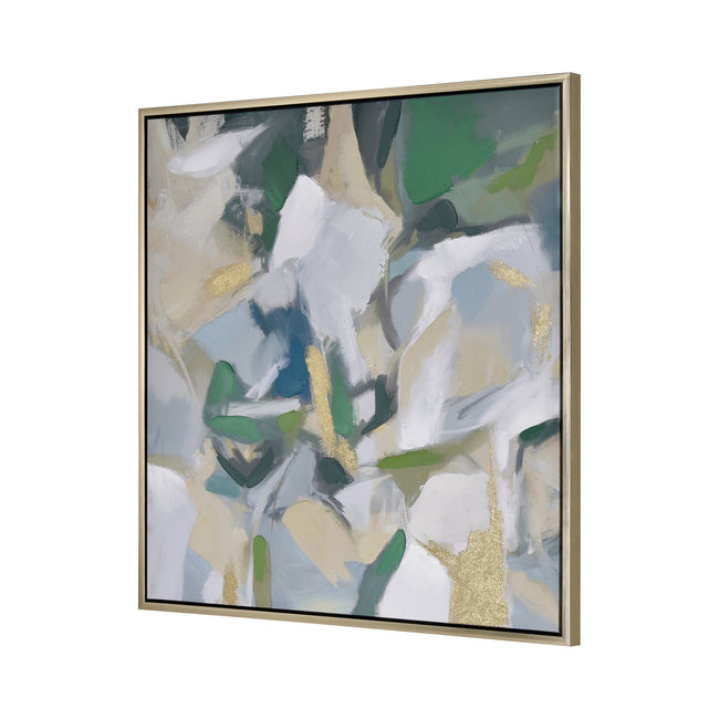 S0026-11319 - Verde Abstract Framed Wall Art