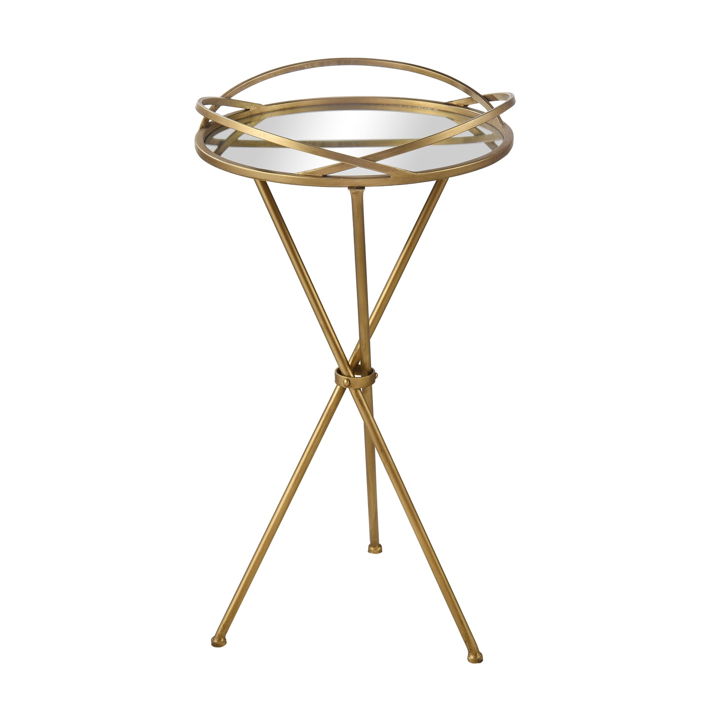 S0035-11197 - Nasso Accent Table - Brass