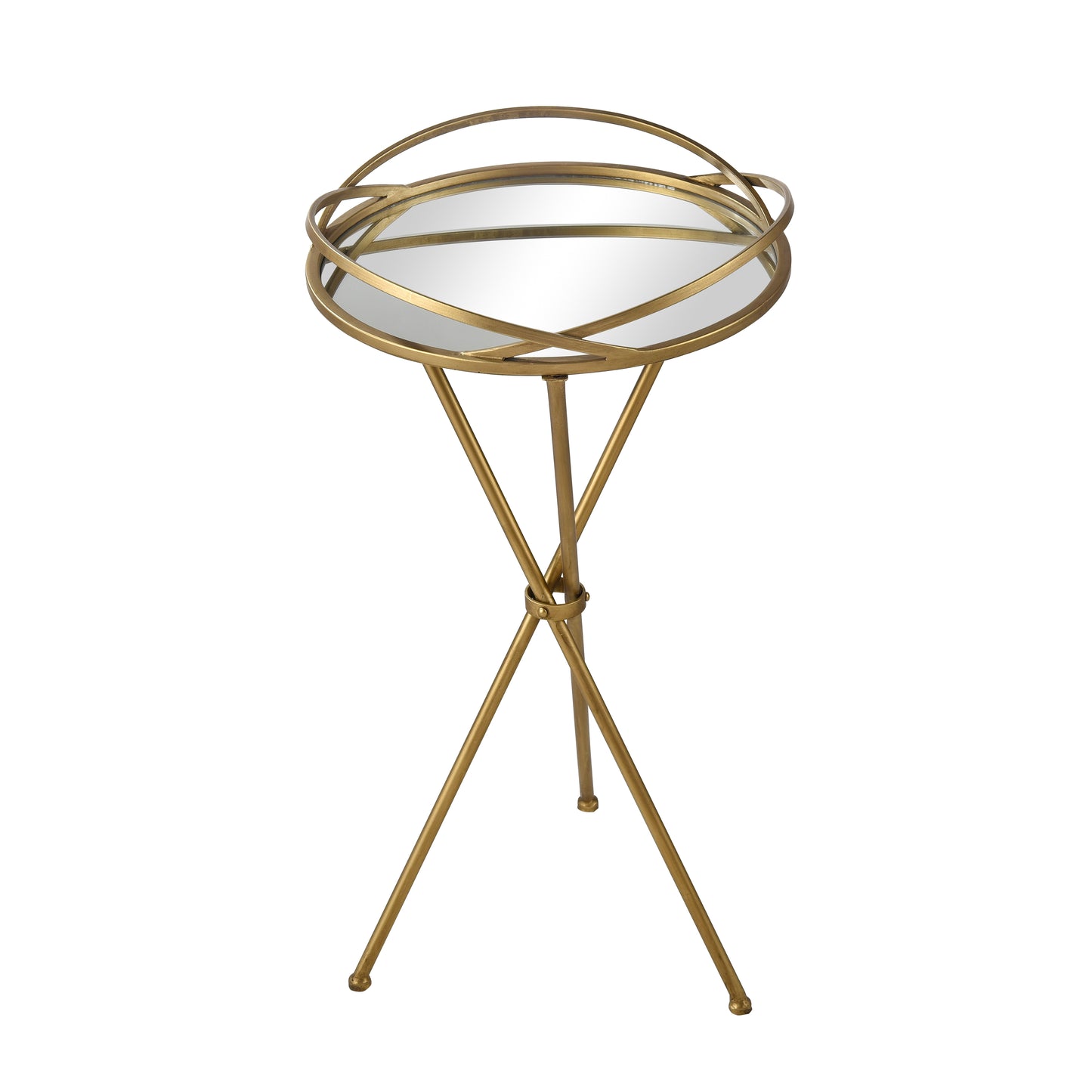 S0035-11197 - Nasso Accent Table - Brass