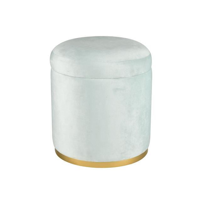 S0035-9179 - Raina Storage Ottoman - Pale Blue