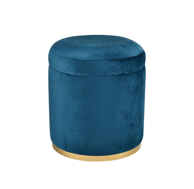 S0035-9180 - Raina Storage Ottoman - Navy