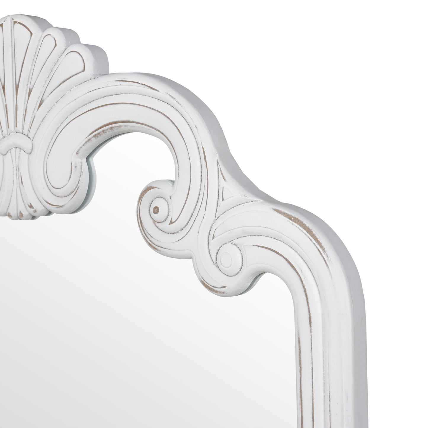 S0036-11287 - Terry Wall Mirror - White