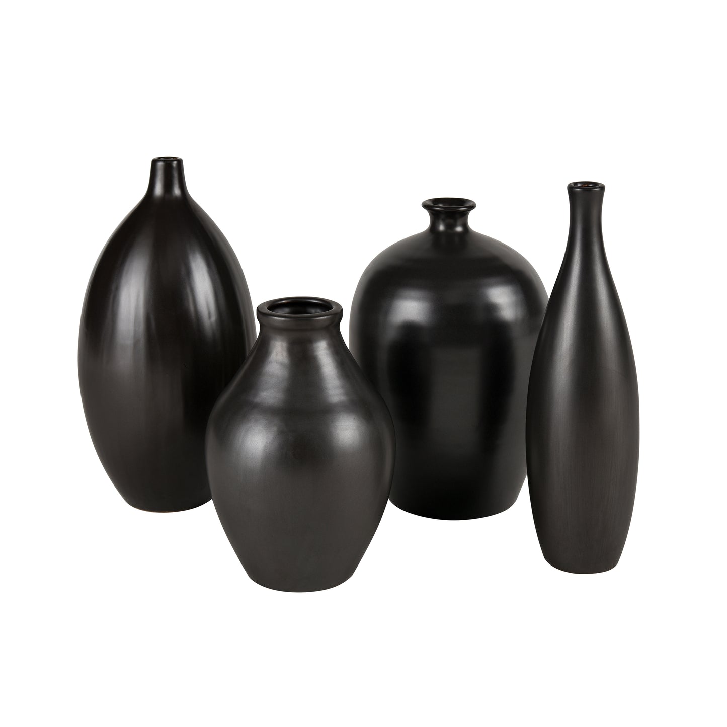 S0037-10190 - Faye Vase - Large Black