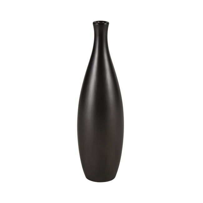 S0037-10192 - Faye Vase - Tall Black