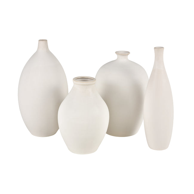 S0037-10195 - Faye Vase - Small White