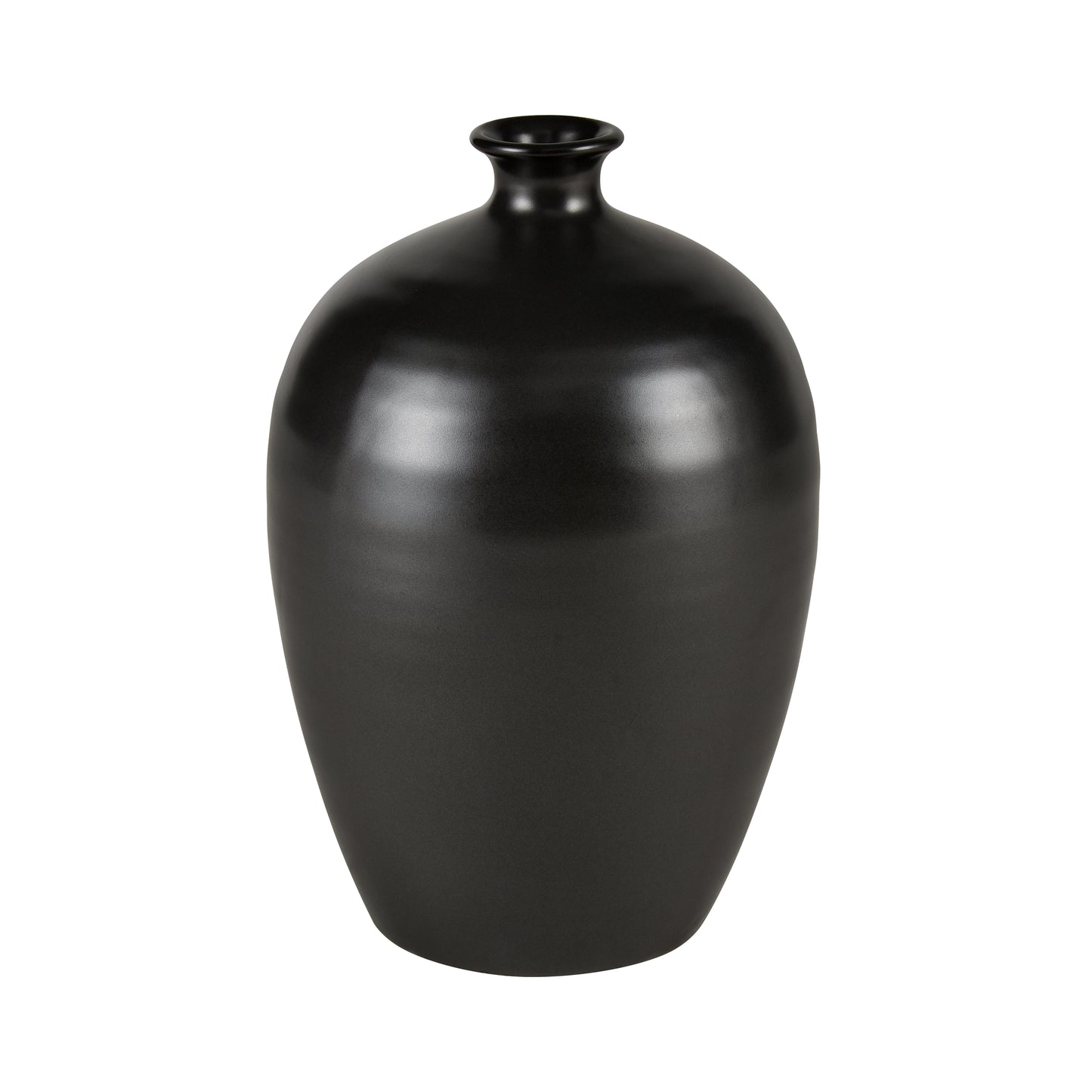 S0037-10196 - Faye Vase - Medium Black