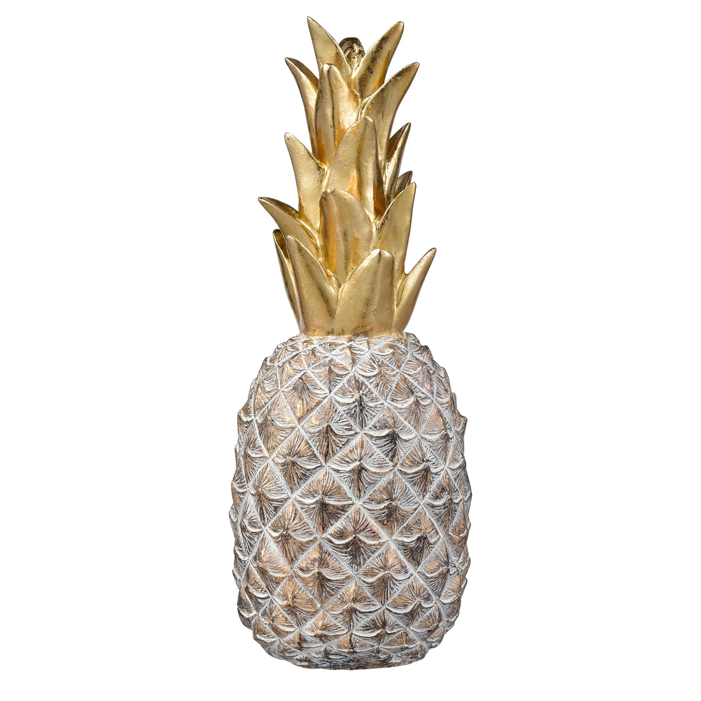 S0037-11314/S2 - Big Island Pineapple - Set of 2 Gold