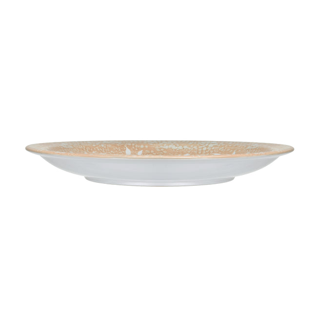 S0037-11350 - Yvonne Charger - Cream Glazed