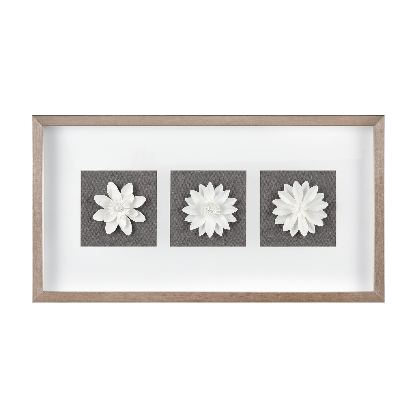 S0056-9833 - Floral Shadow Framed Wall Art