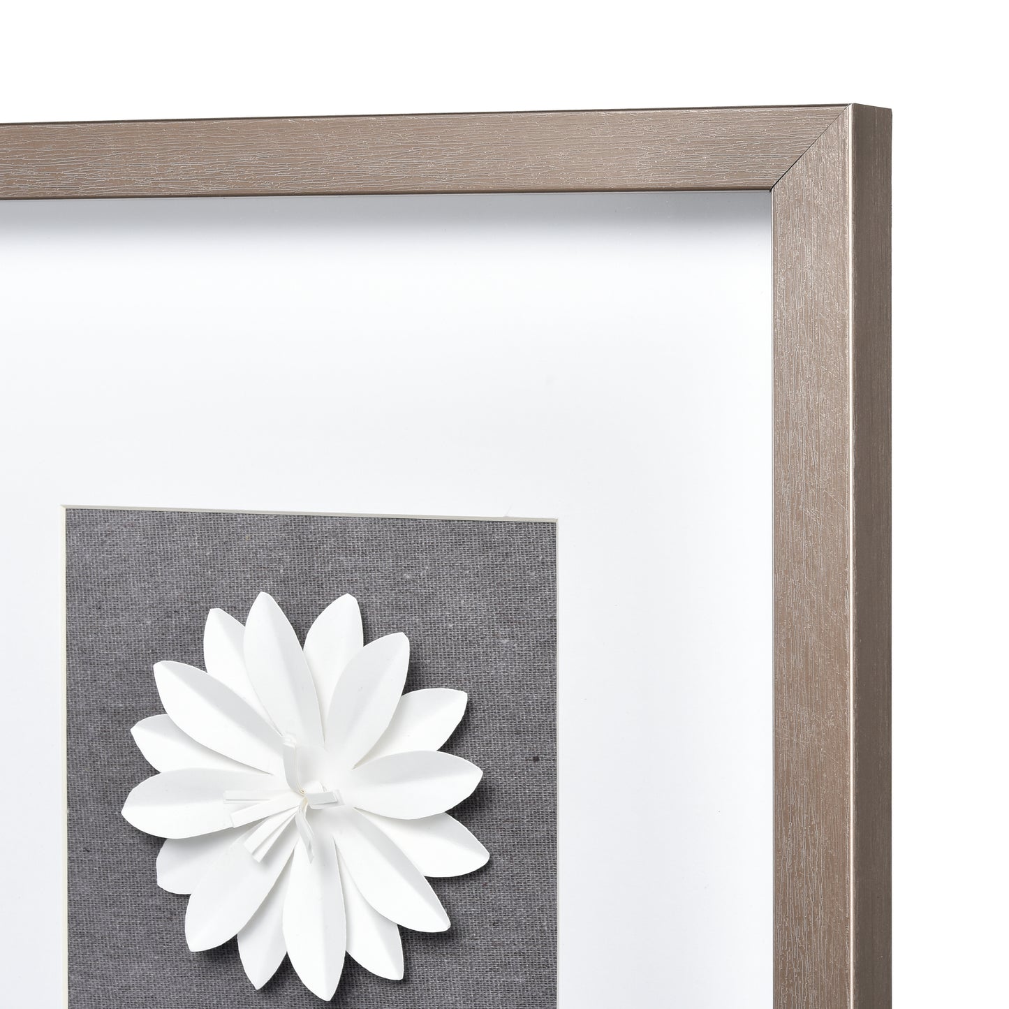 S0056-9833 - Floral Shadow Framed Wall Art