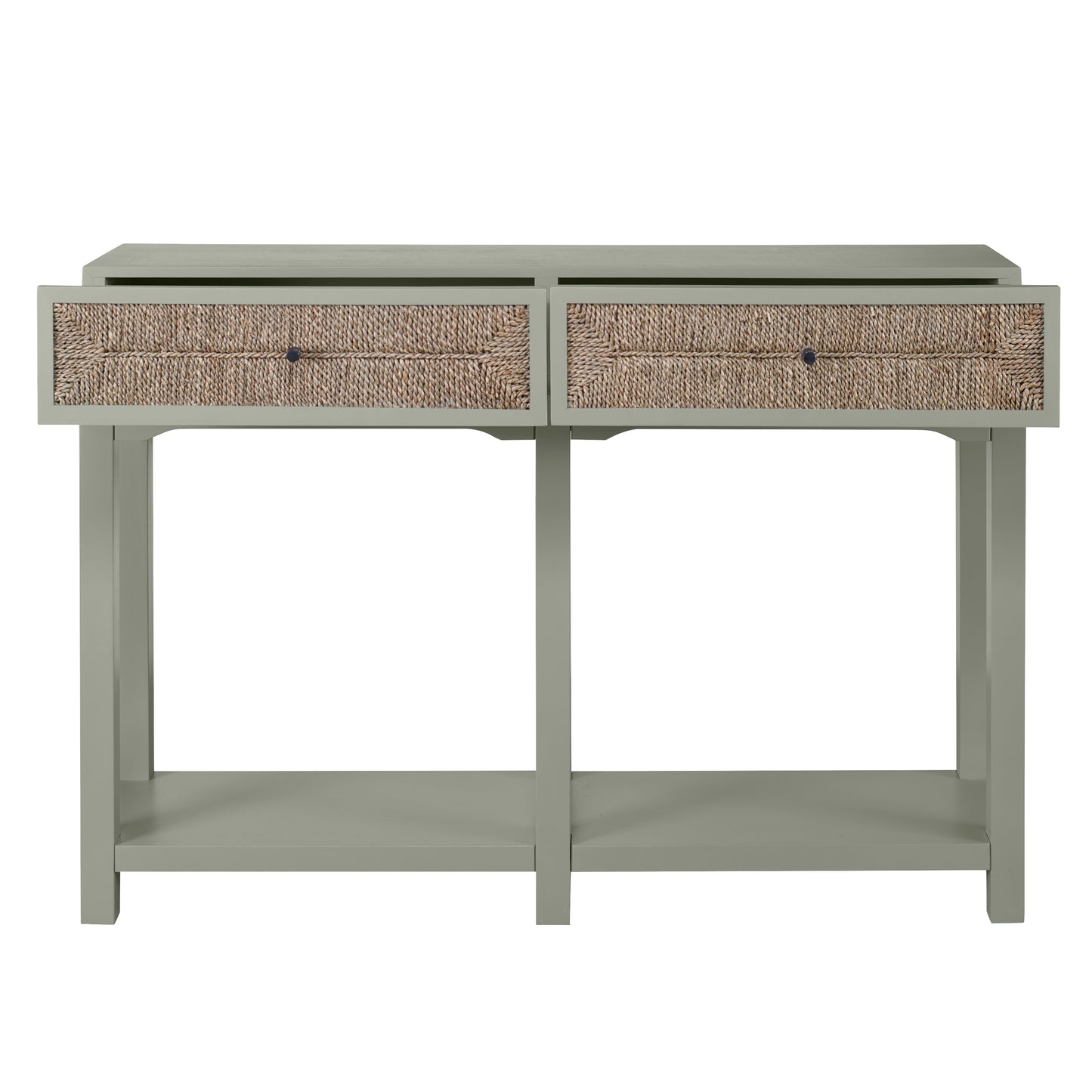 S0075-10442 - Sawyer Console Table - Evergreen Fog