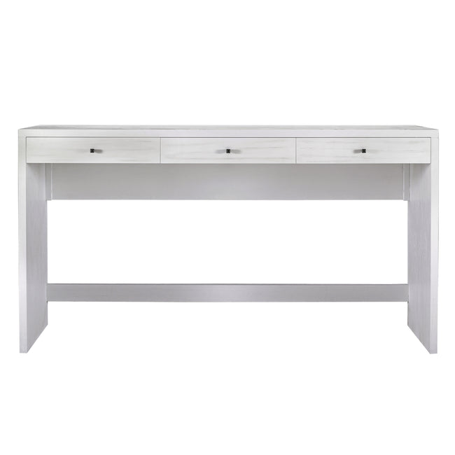 S0075-9860 - Checkmate Waterfall Console Table - Checkmate White