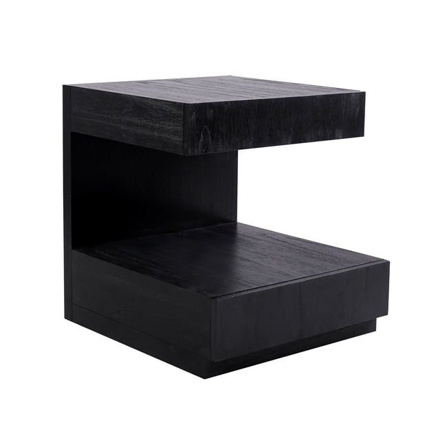 S0075-9866 - Checkmate Accent Table - Checkmate Black