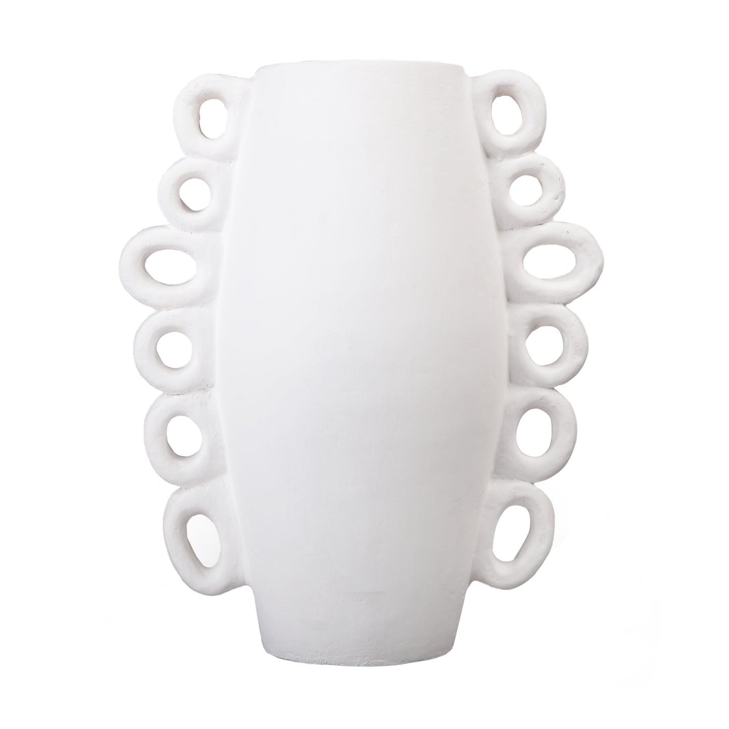 S0077-12105 - Rinko Tall Vase - White