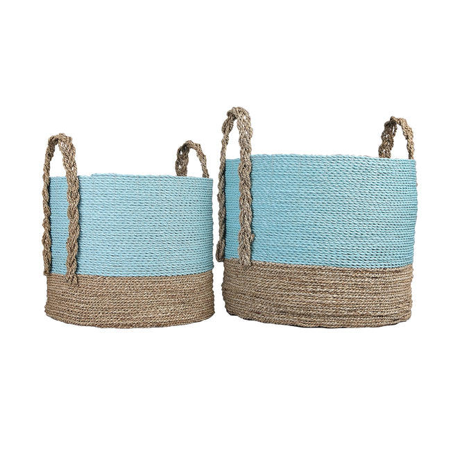 S0077-12112/S2 - Grove Basket - Set of 2 Natural