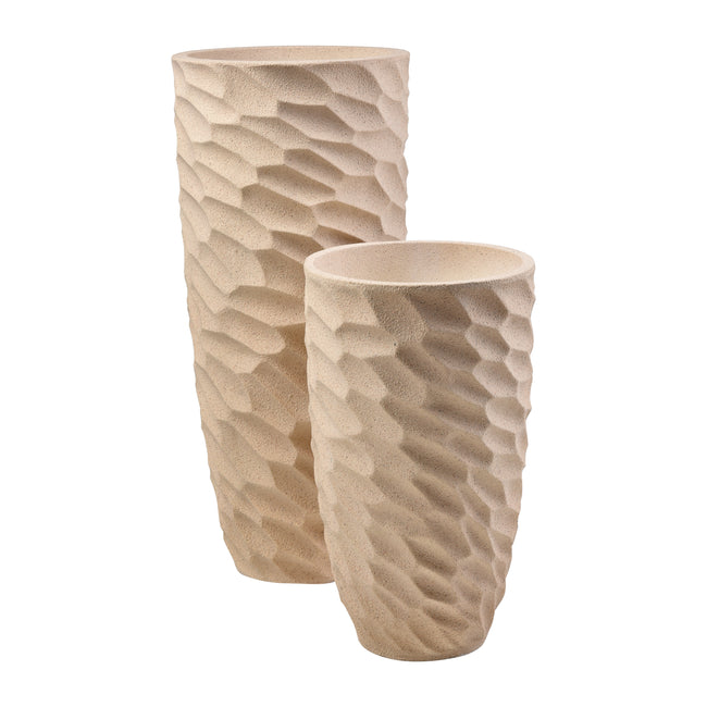 S0097-11995 - Darden Vase - Large Tan